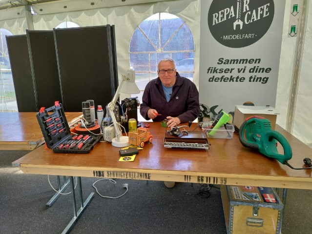 Repair Cafe Middelfart deltog på Danmarks Naturfredningsforening landsmøde